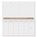Hardcover Spiral Customizable Desktop Weekly Desk Planner